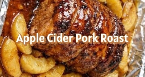 Apple Cider Pork Roast