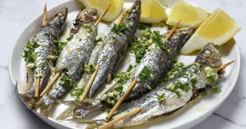 Canarian Baked Sardines