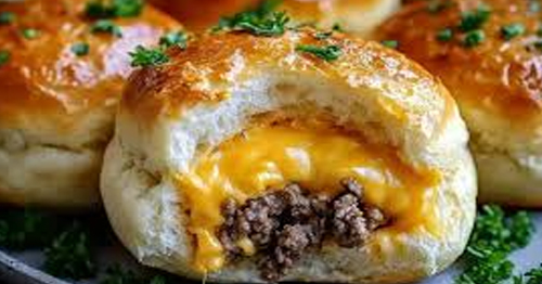 Easy Cheeseburger Bombs