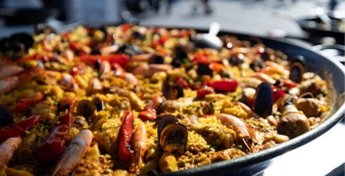 Chicken and Seafood Paella