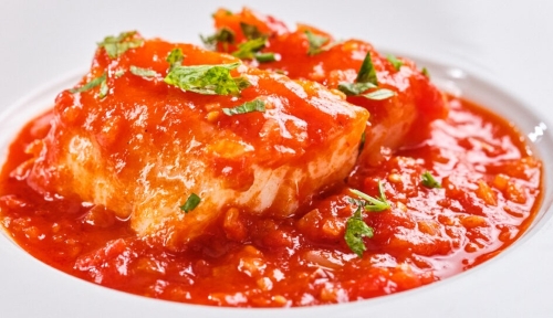 Cod with Tomato