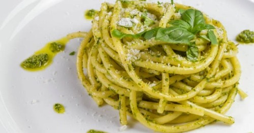 Easy Pesto Spaghetti