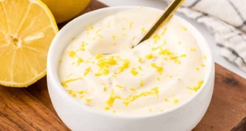 Lemon Onion Mayo Dip