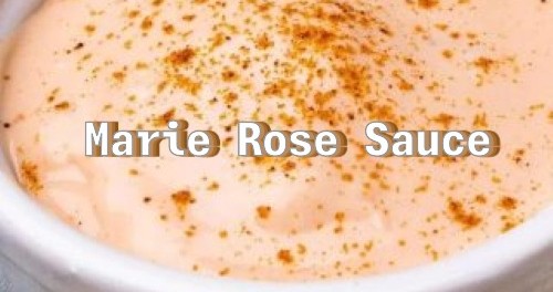 Marie Rose Sauce