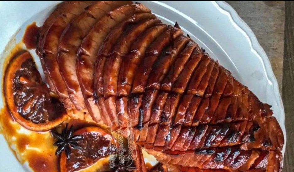 Pork Loin with BBQ and Orange Sauce