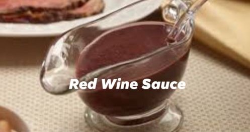 Red Wine Sauce