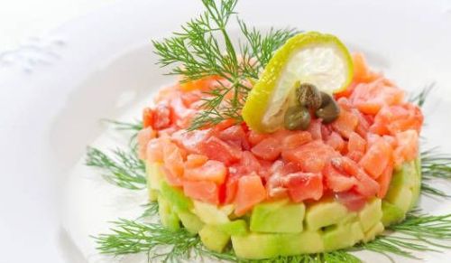 Salmon and Avocado Tartare