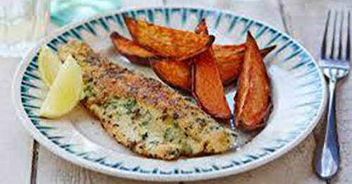 Salted Fish with Sweet Potatoes