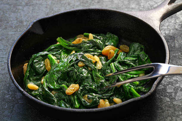 Sautéed Spinach with Garlic